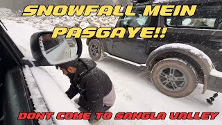 LOST IN A SNOW STORM  CHITKUL ADVENTURE VLOG  JaeboiVlogs [upl. by Walcoff525]