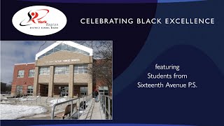 Celebrating Black Excellence Students at Sixteenth Avenue PS [upl. by Notsuj]