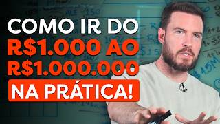 COMO IR DO MIL AO MILHÃO  Planejamento financeiro FÁCIL [upl. by Aubarta]