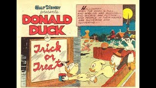 Donald Duck in Trick or Treat Comic Dub Carl Barks [upl. by Yruok]