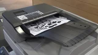 Copy  Sort collate documents into sets on Ricoh Printer  How To  Ricoh [upl. by Ahsatal876]