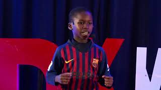 Lessons I Learnt From Football  Jason Yeka Baba  TEDxKidsMbora [upl. by Adnowal]