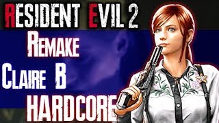 Resident Evil 2 Gameplay Walkthrough Claire B HARDCORE 7  IT WAS YOU [upl. by Trey]