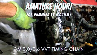 GM 3036 Timing Chain and Cam Sprocket Replacement [upl. by Rhee]