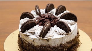 EGGLESS OREO COOKIES CAKE RECIPE l WITHOUT OVEN [upl. by Odlaw]