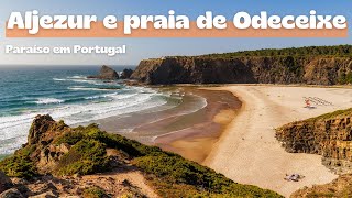 Aljezur e praia de Odeceixe Portugal Drone 4k [upl. by Stovall]