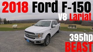 2018 Ford F150 V8 Lariat 060 amp Full Review [upl. by Lipinski628]