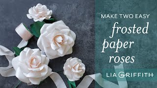 DIY  Paper Rose  How to make awesome and easy paper roses complete tutorial  Origami Rose Easy [upl. by Wyne]