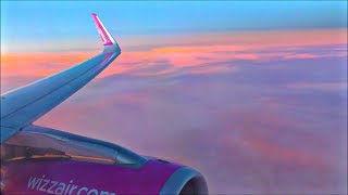 Wizzair Airbus A320232  London Luton to Tel Aviv Full Flight [upl. by Bultman]