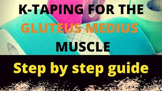 How To Apply Taping To The Gluteus Medius Muscle Fix Hip Pain Now [upl. by Walli]