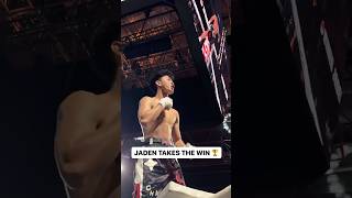 Jaden wins by Unanimous Decision🥇 byoncombatshowbiz byonsports [upl. by Alrrats]