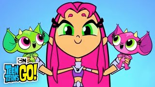 Twin Destroyers of Azarath  Teen Titans Go  Cartoon Network [upl. by Ayotel]