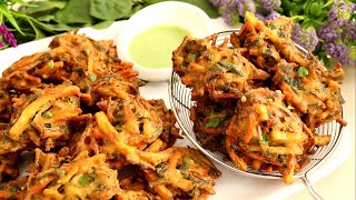 Mixed Vegetable Pakora Ramadan 2022 Special Pakora Recipe [upl. by Kraska]