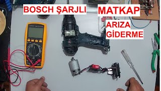 Bosch şarjlı matkap arıza giderme [upl. by Kylah]