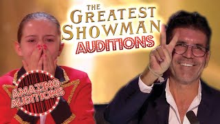 The Greatest Showman Soundtrack  TOP 5 Best Got Talent Auditions  Amazing Auditions [upl. by Anelah]