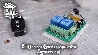 Elektromos Garázskapunyitó Egyszerűen  Green Cottage DIY [upl. by Stover]