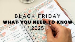 Personal Planner Get Ready for Our Biggest Black Friday Sale  Everything You Need to Know [upl. by Zile]