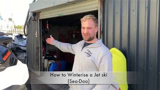 How to Winterize a Jet ski [upl. by Virgin]