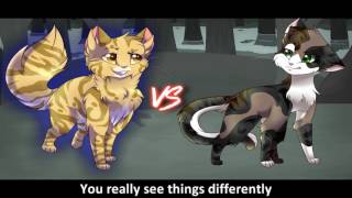 Mothwing VS Tawnypelt Epic Rap Battles of Warriors 9 [upl. by Okwu]