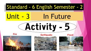 Std 6 English sem 2 unit 3 Activity 5 [upl. by Tur]