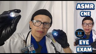 🥼🩺 THE BEST CRANIAL NERVE EYE EXAM EVER  ASMR [upl. by Desmund456]