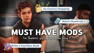 10 MustHave Sims 4 Mods for Realistic Gameplay  Links [upl. by Yekcir]