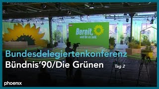 Digitaler Parteitag Bündnis 90Die Grünen aus Berlin Tag 2 [upl. by Lexy178]