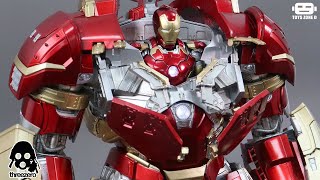 First Look threezero The Infinity Saga – DLX Iron Man Mark 44 Hulkbusterprototype [upl. by Krystle916]