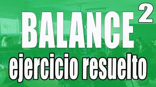 Balance de situación Ejercicio resuelto [upl. by Raven587]