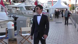 Riccardo scamarcio Fest Cannes [upl. by Euqinotna234]