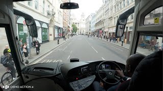 Driving On Fleet Street London Up To St Pauls Cathedral [upl. by Saberhagen497]