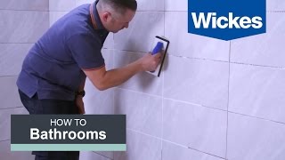 How to Grout Tiles with Wickes [upl. by Mackler161]