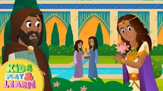 Queen Esther  Animated Simple Bible Stories [upl. by Saticilef]