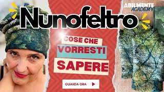 CORSI NUNOFELTRO AD ABILMENTE ROMA [upl. by Oppen]