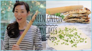 How to Make Green Onion Pancakes  Simple Recipe amp Techniques [upl. by Grosz]