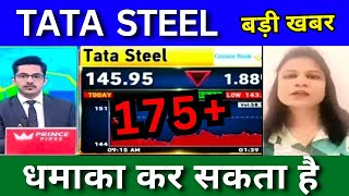 TATA STEEL share latest news today Tata Steel share Target price long term investment [upl. by Silda]