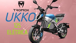 A MOTO 125 ELÃ‰TRICA COM MAIS TECNOLOGIA â€“ NOVA TROMOX UKKO 2022  DUO MOTOVLOG S04E06 [upl. by Tolmach]