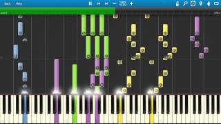 Cagney and Lacey Theme Song  Piano Tutorial  Synthesia Cover [upl. by Liebowitz]