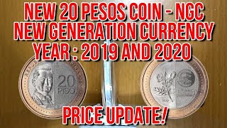 New 20 Pesos NGC year 2019 and 2020 Price Update [upl. by Remled132]