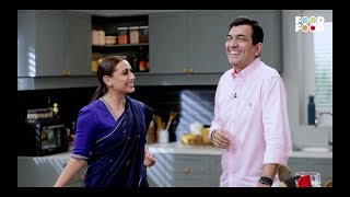 Rani Mukherjee with Chef Sanjeev Kapoor  Mardaani 2 on CookSmart  Snippet  FoodFood [upl. by Erdah791]