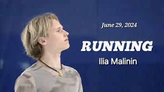 Ilia Malinin RUNNING 202425 SP Dreams On Ice Japan June 29 2024 [upl. by Cichocki]