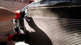 mini cooper s 2005 how to change the cooling fan [upl. by Lionel273]