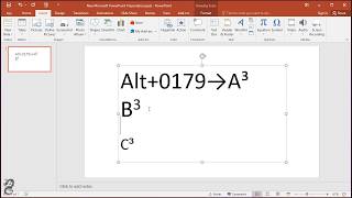 How to Type a Cubed Symbol in Powerpoint [upl. by Vaclav]