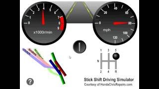 Free Stick Shift Driving Simulator Online [upl. by Seugram]