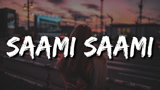 Saami Saami Lyrics HINDI VERSION  Pushpa  Sunidhi Chauhan Allu Arjun Rashmika Mandanna [upl. by Aibonez]