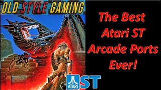 The Best Atari ST Arcade Ports Ever [upl. by Arutnev749]