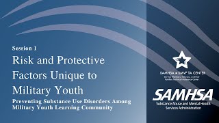 SMVF Risk and Protective Factors Unique to Military Youth [upl. by Nylissej]