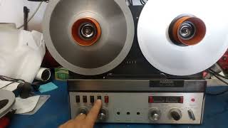 Reel to Reel Studer Revox A77 made 1971 working fine in 2024 [upl. by Agnella]