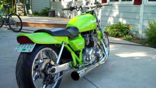 1977 Kawasaki KZ1000 Drag Bike IN HD [upl. by Champagne]