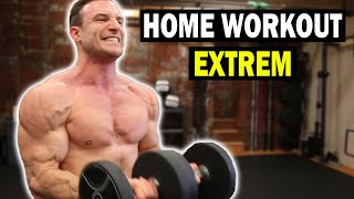 30 Minuten Ganzkörper Workout mit Hanteln  Muskelaufbau Extrem [upl. by Trilbie]